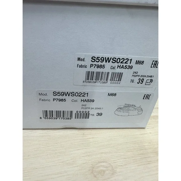 Maison Margiela MM6 Women's 39 US 9 Chunky Gambetta Sneakers Beige Shoes - Picture 10 of 10